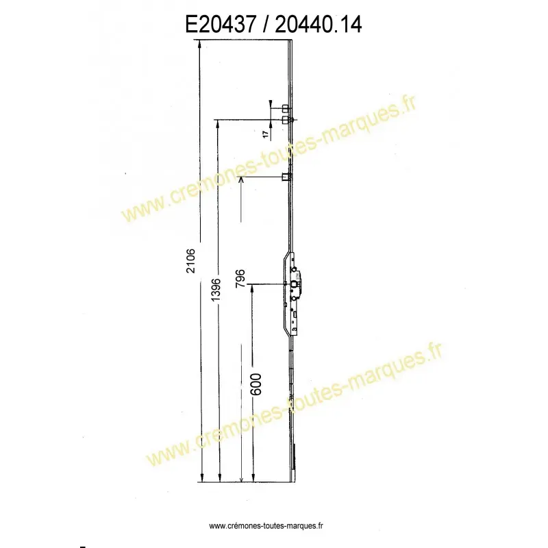 Crémone - E20437 / 20440.14